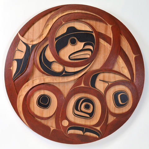 Hutsul - Red Cedar Panel