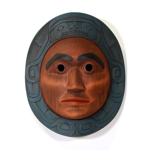 Moon - Red Cedar Mask