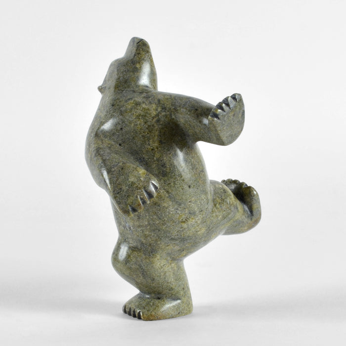 Dancing Bear - Stone Sculpture