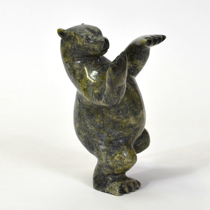 Polar Bear - Stone Sculpture