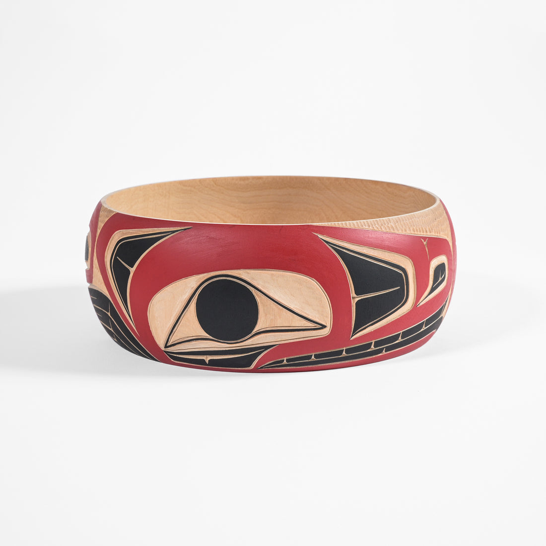 Wolf - Yellow Cedar Bowl