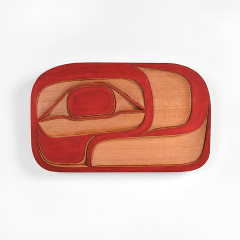 Salmon Trouthead - Red Cedar Panel