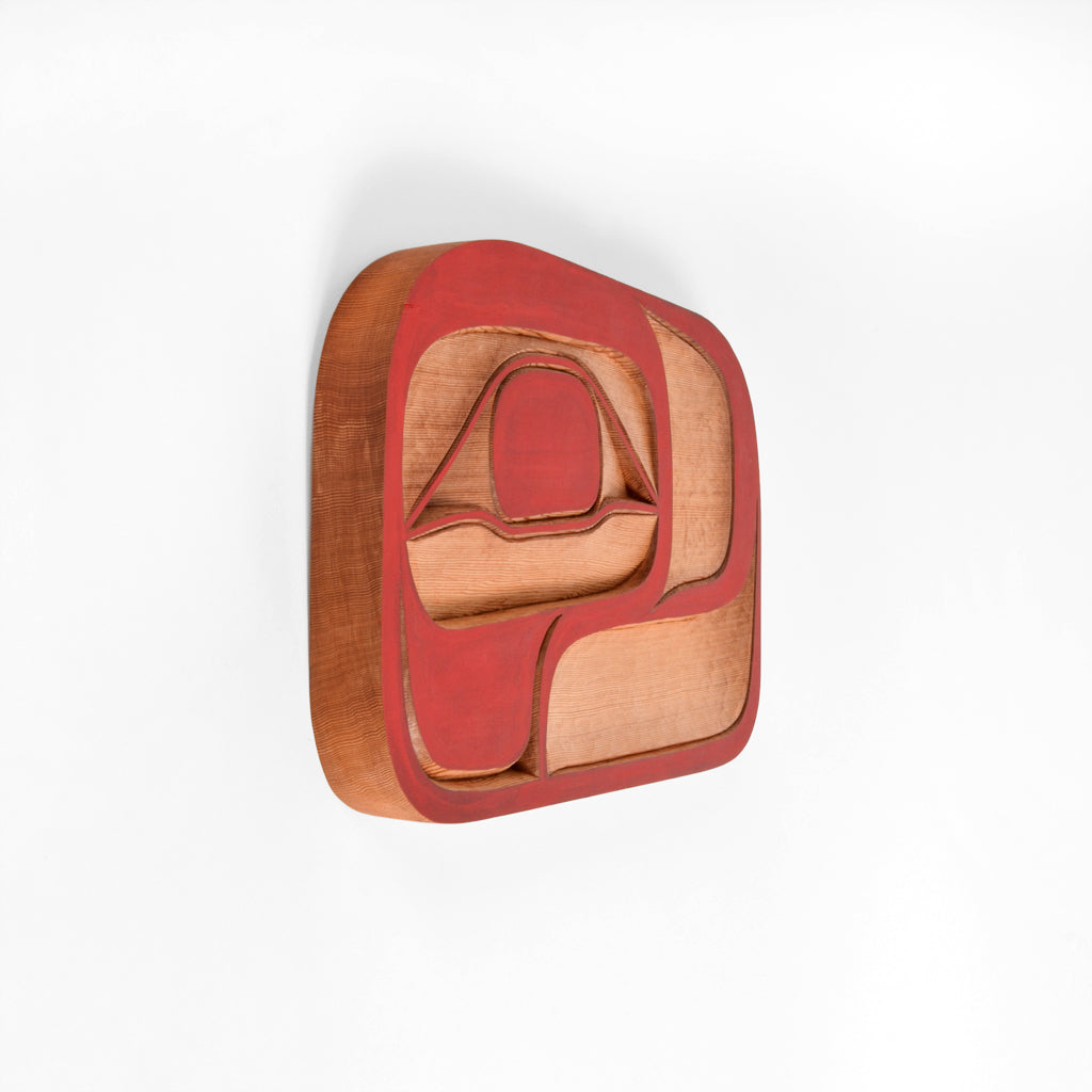 Salmon Trouthead - Red Cedar Panel