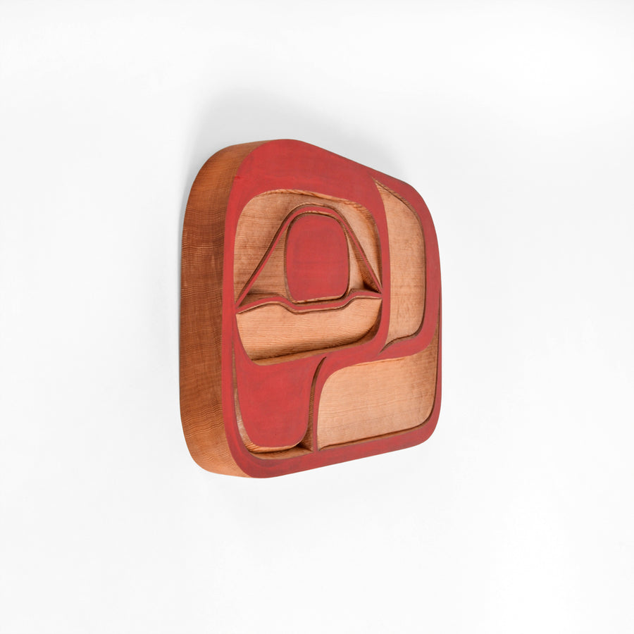 Salmon Trouthead - Red Cedar Panel