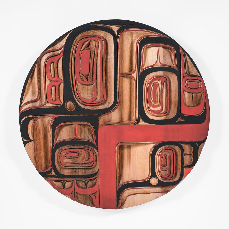 Abstract - Red Cedar Panel