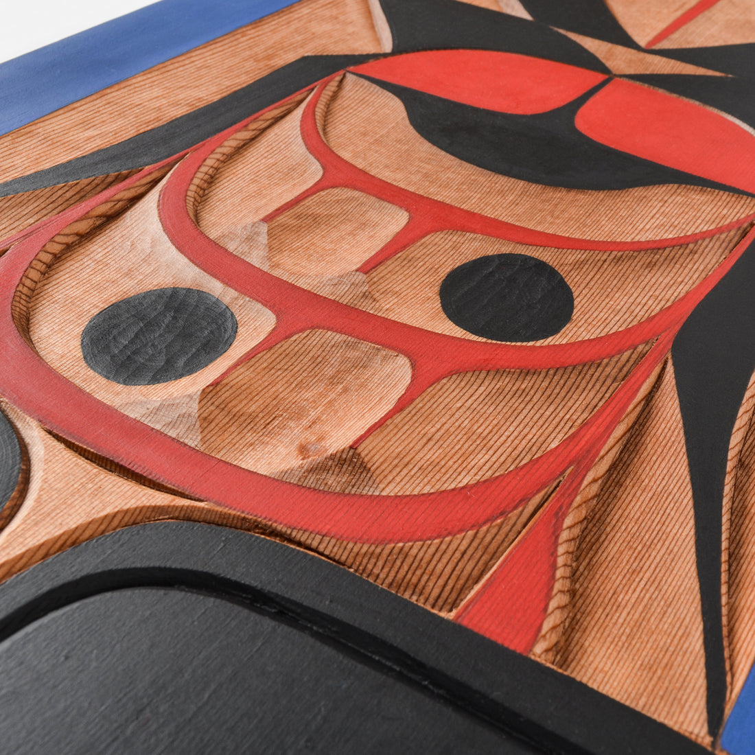 Untitled (Canoe) - Red Cedar Panel