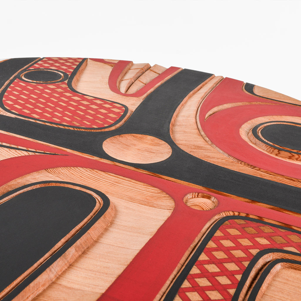 Abstract Chest - Red Cedar Panel