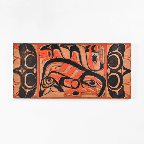 Double Fin Orca - Red Cedar Panel