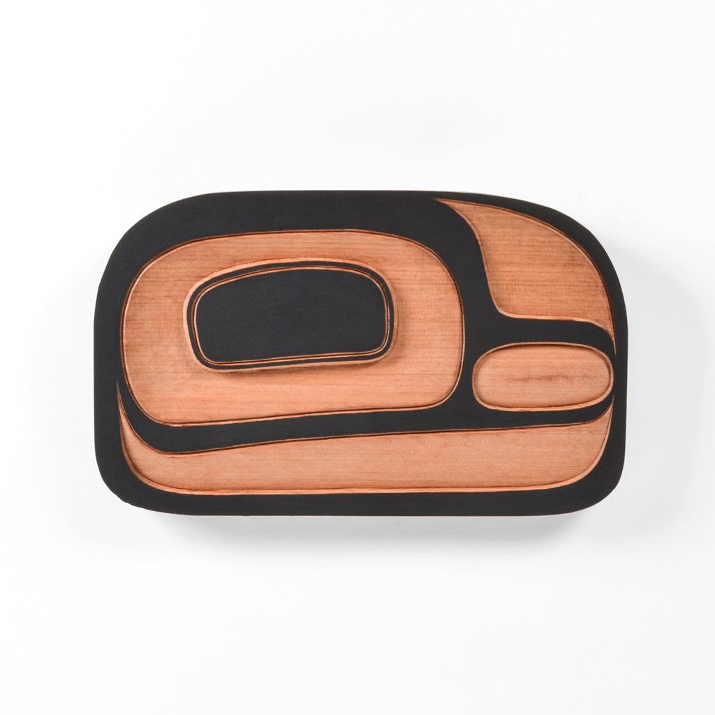 Salmon Trouthead - Red Cedar Panel