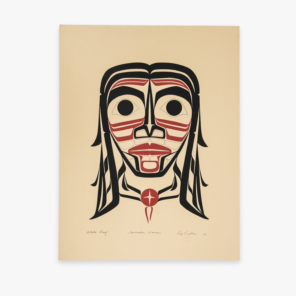 Tsimshian Woman - Limited Edition Print
