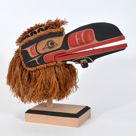 Cannibal Raven - Red Cedar Mask