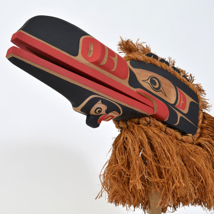 Cannibal Raven - Red Cedar Mask