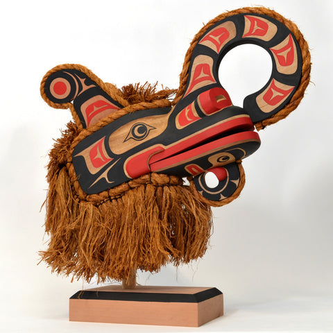 Crooked Beak - Red Cedar Mask