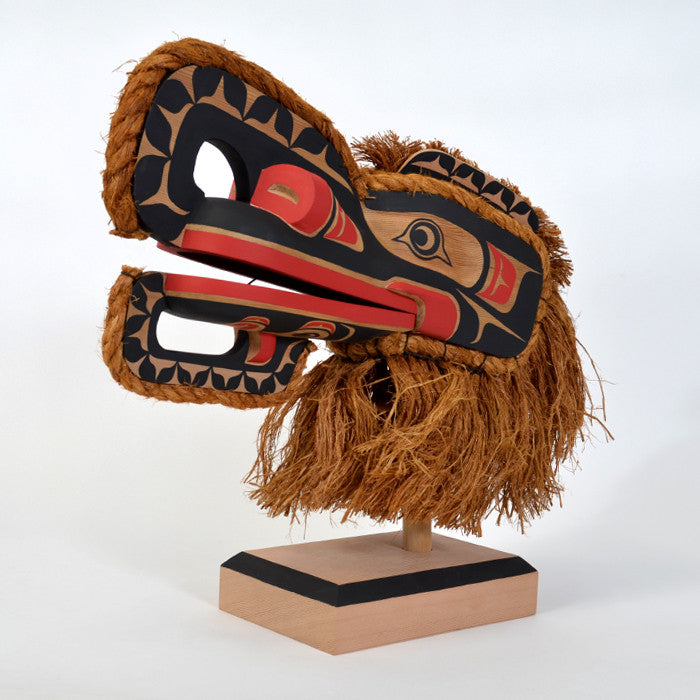 Crooked Beak - Red Cedar Mask