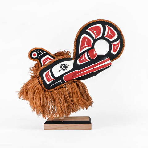 Crooked Beak - Red Cedar Mask