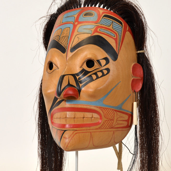 Beldar Mask Portrait - Alder Mask – Lattimer Gallery