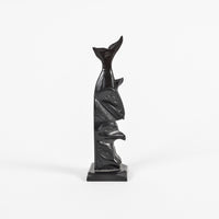 Whale and Raven - Argillite Pole