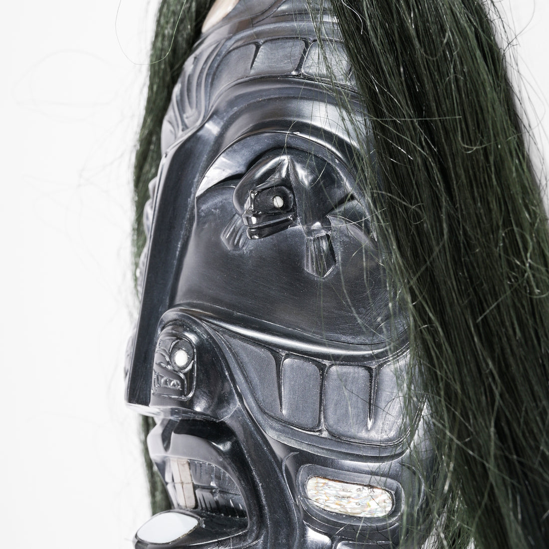 Volcano Woman - Argillite Mask
