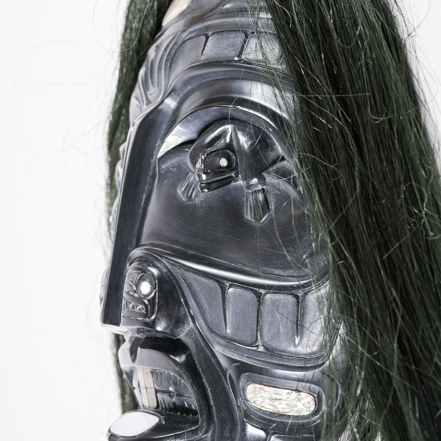 Volcano Woman - Argillite Mask
