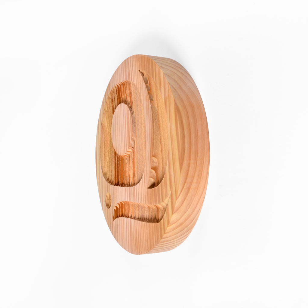 Salmon Egg - Red Cedar Panel