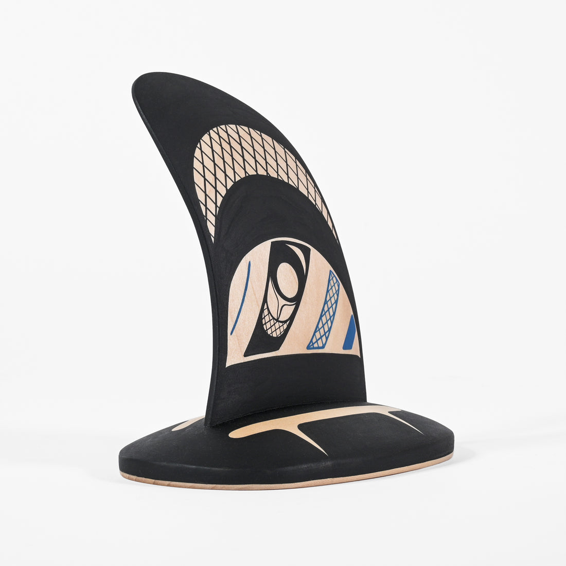 Dorsal Fin - Basswood Sculpture