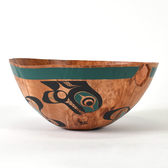 Play Time - Turned Maple Burl Bowl