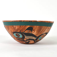 Play Time - Turned Maple Burl Bowl