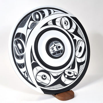Eclipse - Turned Maple Plate