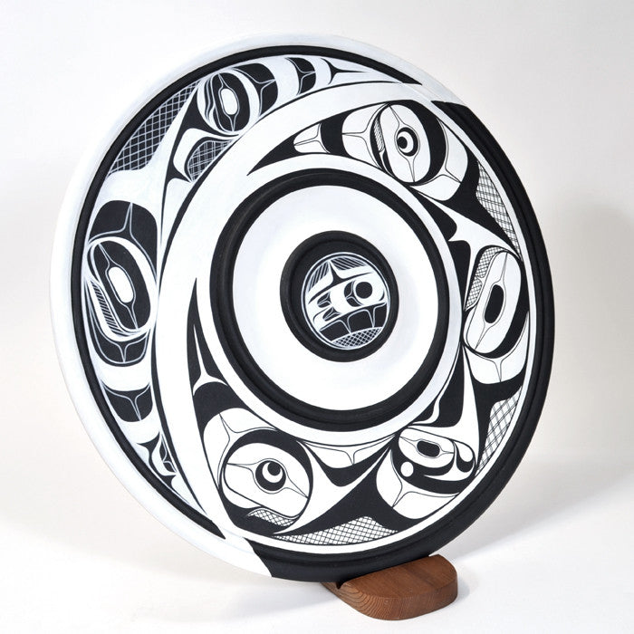 Eclipse - Turned Maple Plate