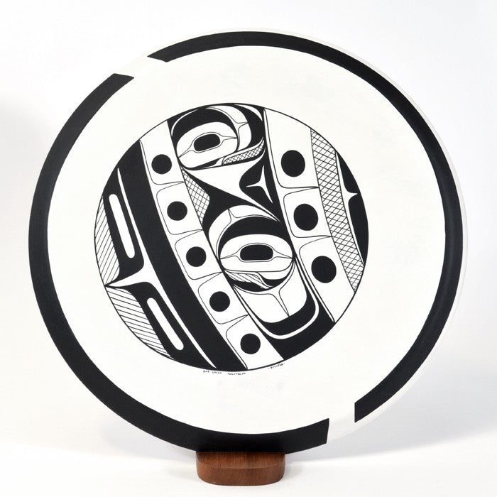 Eclipse - Turned Maple Plate