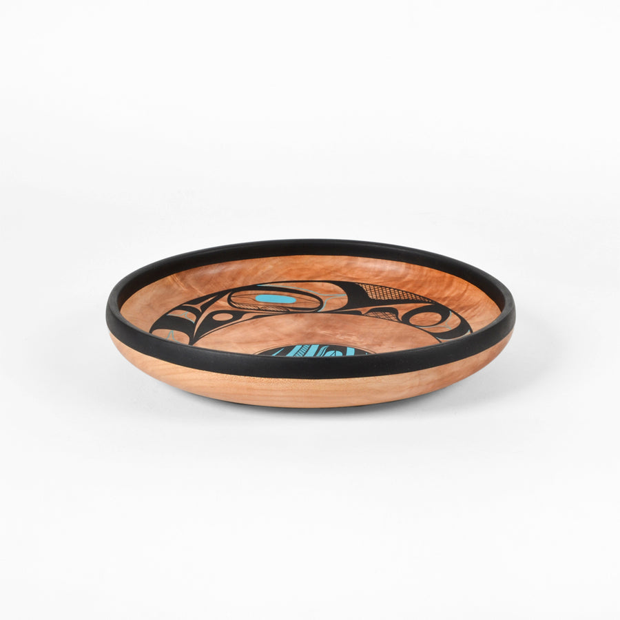 High Summer Moon - Maple Plate with Cedar Stand