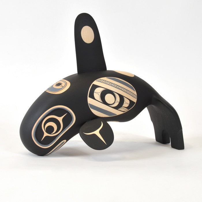 Killerwhale - Basswood Sculpture