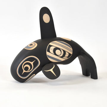 Killerwhale - Basswood Sculpture