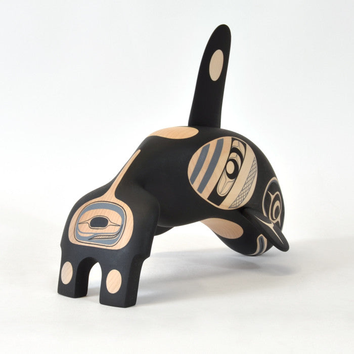 Killerwhale - Basswood Sculpture