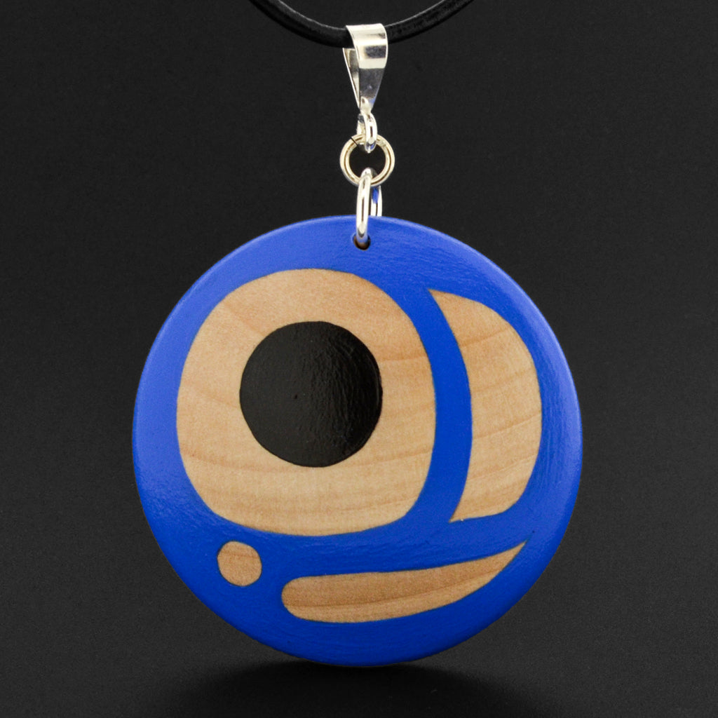 Salmon Egg - Maple Pendant