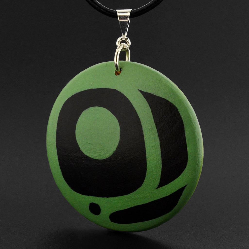 Salmon Egg - Maple Pendant