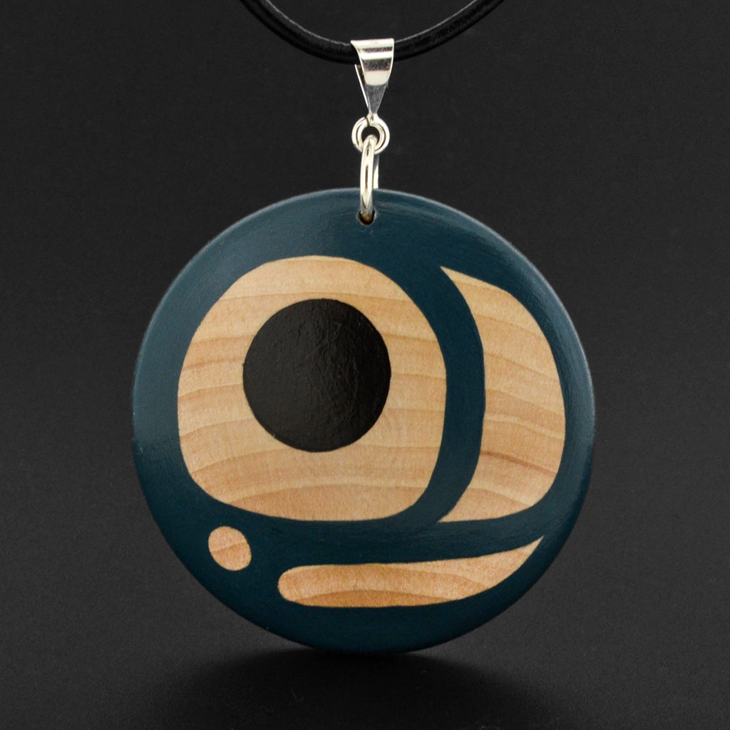 Salmon Egg - Maple Pendant
