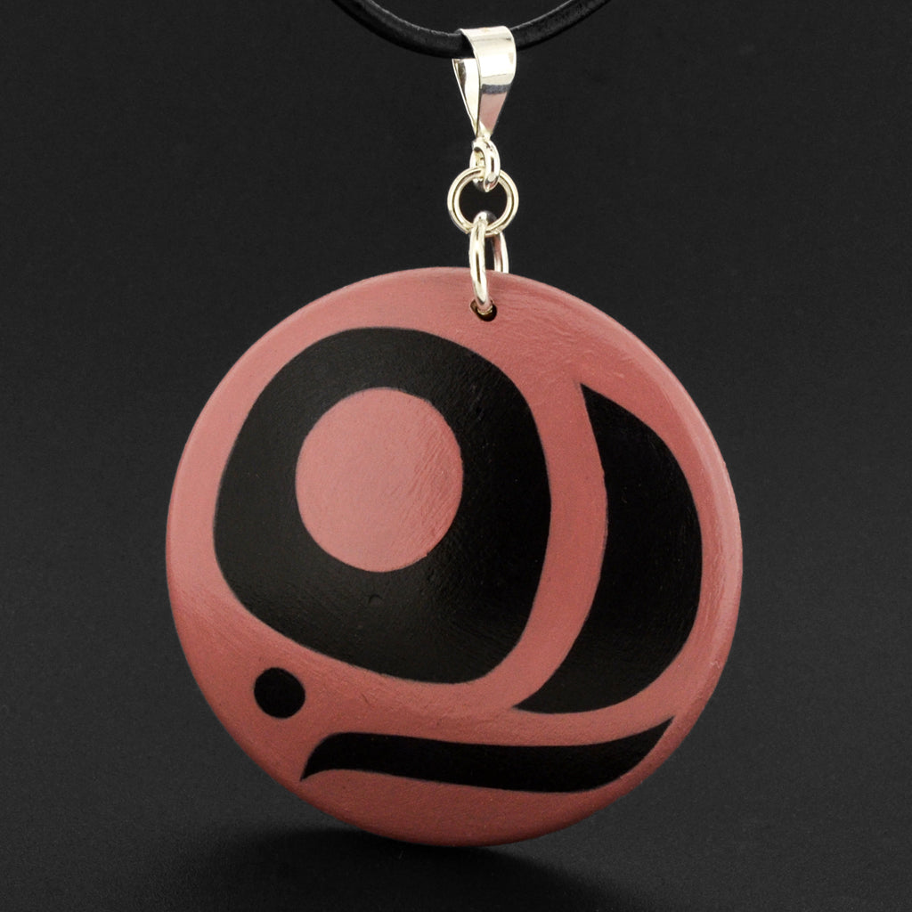Salmon Egg - Maple Pendant