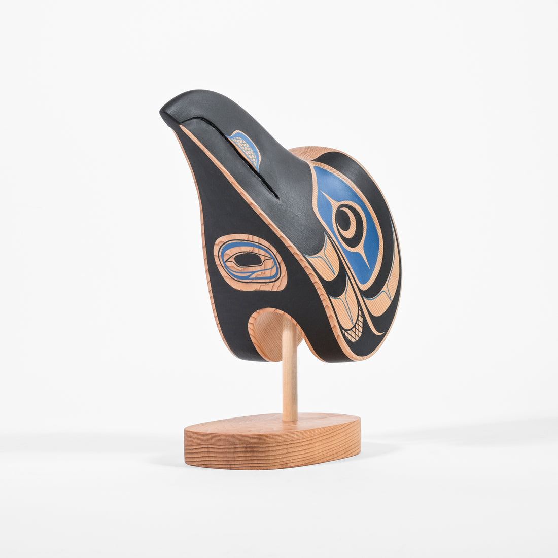 Raven - Red Cedar Maskette