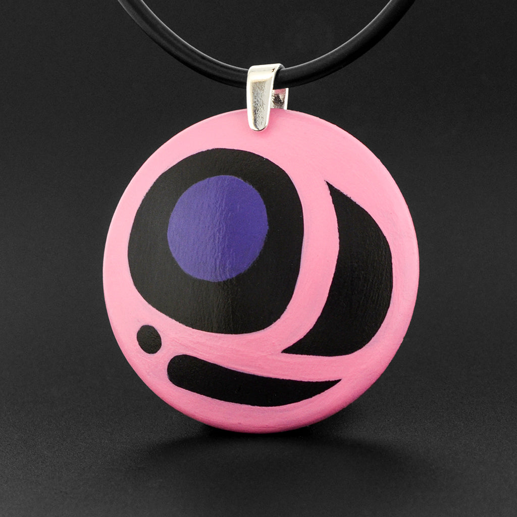 Salmon Egg - Maple Pendant