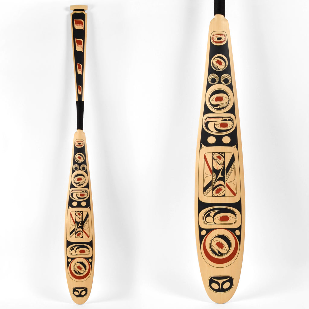 Pulling Together - Yellow Cedar Paddle