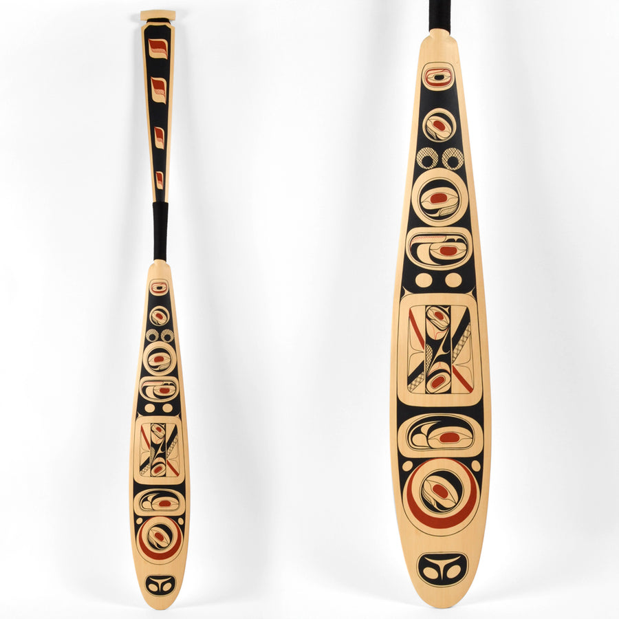 Pulling Together - Yellow Cedar Paddle