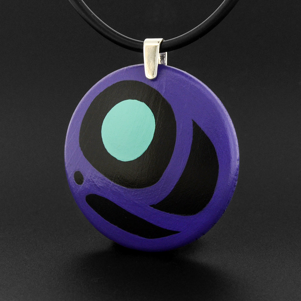 Salmon Egg - Maple Pendant