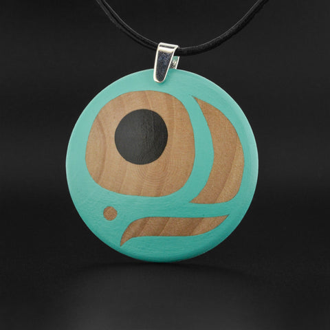 Salmon Egg - Maple Pendant