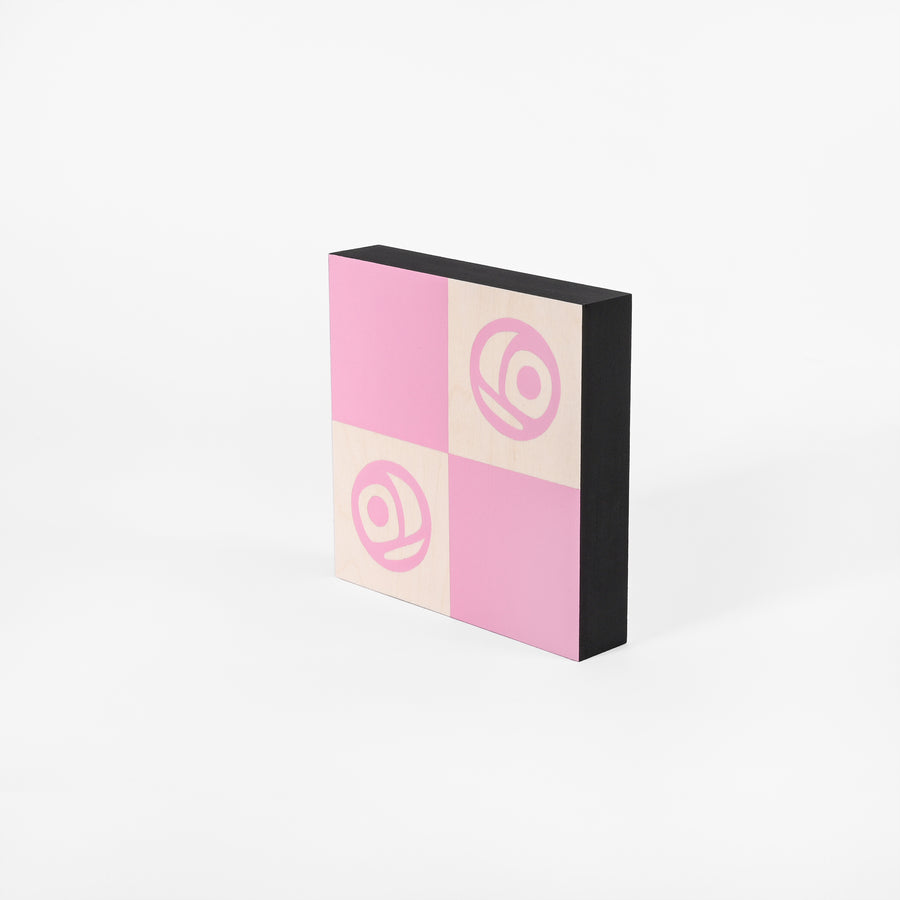 Unity (Pink) - Acrylic on Wood Panel