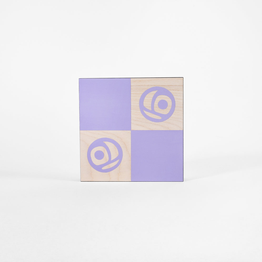 Unity (Purple) - Acrylic on Wood Panel