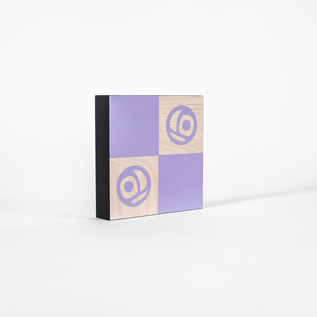 Unity (Purple) - Acrylic on Wood Panel