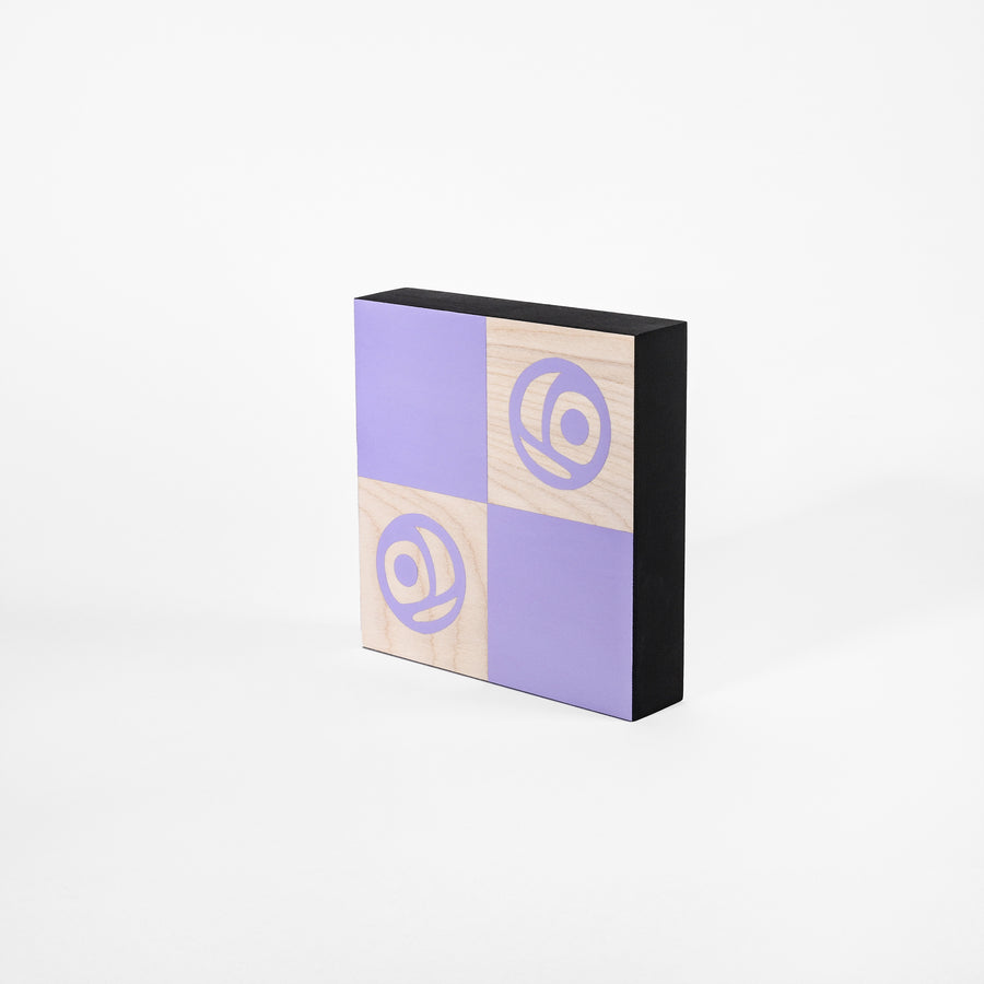 Unity (Purple) - Acrylic on Wood Panel