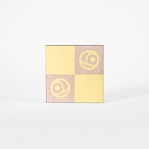 Unity (Yellow) - Acrylic on Wood Panel