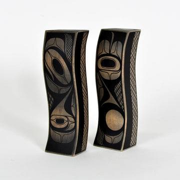 Towers - Basswood Sculpture